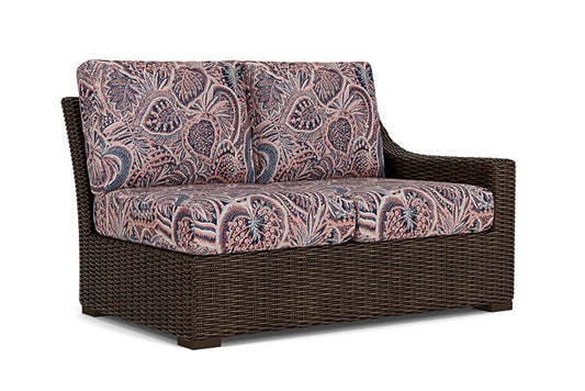 Lloyd Flanders - Mesa Left Arm Loveseat In Pecan Finish With Sensiblity Splendor Fabric - 2980520862082 view 1
