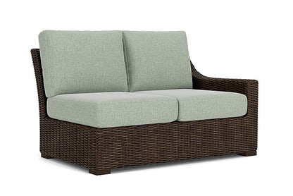 Lloyd Flanders - Mesa Left Arm Loveseat In Pecan Finish With Serene Spa Fabric - 2980520862031 view 1
