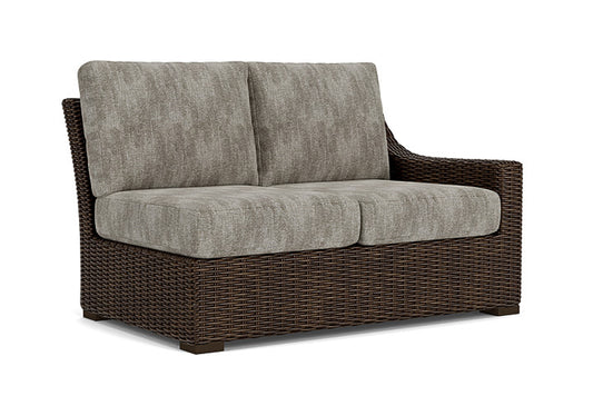 Lloyd Flanders - Mesa Left Arm Loveseat In Pecan Finish With Surface Slate Fabric - 2980520862056 view 1