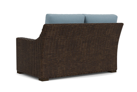 Lloyd Flanders - Mesa Left Arm Loveseat In Pecan Finish With Unearth Mist Fabric - 2980520862068 view 2