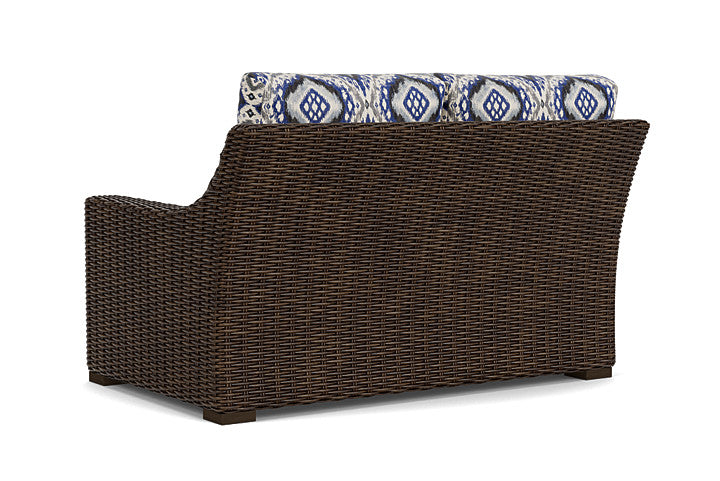 Lloyd Flanders - Mesa Left Arm Loveseat In Pecan Finish With Yoko Mediterranean Fabric - 298052086705 view 2
