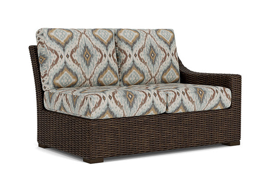 Lloyd Flanders - Mesa Left Arm Loveseat In Pecan Finish With Yoko Mist Fabric - 298052086727 view 1