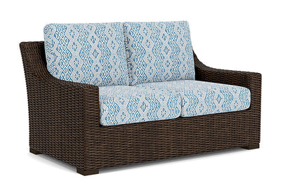Lloyd Flanders - Mesa Loveseat In Pecan Finish With Aman Capri Fabric - 2980500861800 view 1