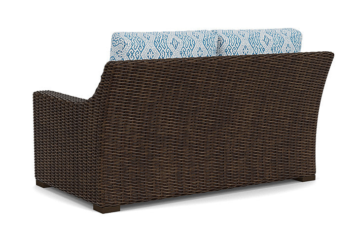 Lloyd Flanders - Mesa Loveseat In Pecan Finish With Aman Capri Fabric - 2980500861800 view 2