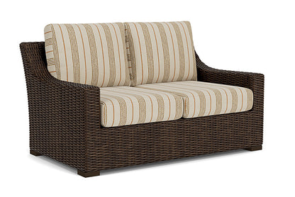 Lloyd Flanders - Mesa Loveseat In Pecan Finish With Amber Waves Fabric - 2980500862044 view 1