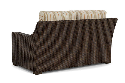 Lloyd Flanders - Mesa Loveseat In Pecan Finish With Amber Waves Fabric - 2980500862044 view 2