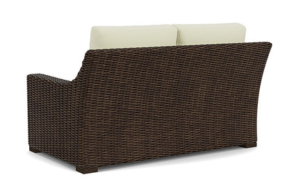 Lloyd Flanders - Mesa Loveseat In Pecan Finish With Bamboo Bay Meadow Fabric - 2980500862060 view 2