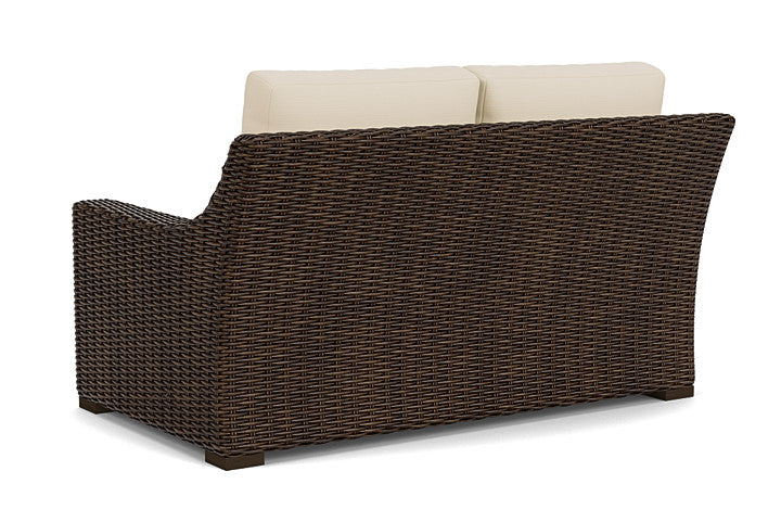 Lloyd Flanders - Mesa Loveseat In Pecan Finish With Callen Pearl Fabric - 2980500862021 view 2