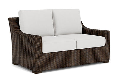 Lloyd Flanders - Mesa Loveseat In Pecan Finish With Canvas Natural Fabric - 298050086159 view 1