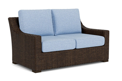 Lloyd Flanders - Mesa Loveseat In Pecan Finish With Demo Skyway Fabric - 298050086065 view 1
