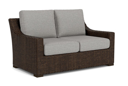 Lloyd Flanders - Mesa Loveseat In Pecan Finish With Demo Stone Fabric - 298050086095 view 1