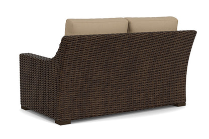 Lloyd Flanders - Mesa Loveseat In Pecan Finish With Fife Sahara Fabric - 298050086742 view 2