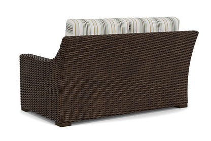 Lloyd Flanders - Mesa Loveseat In Pecan Finish With Jansen Eucalyptus Fabric - 2980500862061 view 2