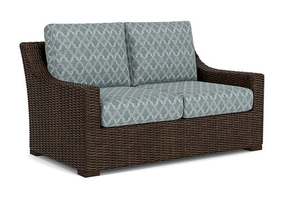 Lloyd Flanders - Mesa Loveseat In Pecan Finish With Luna Mist Fabric - 2980500862070 view 1