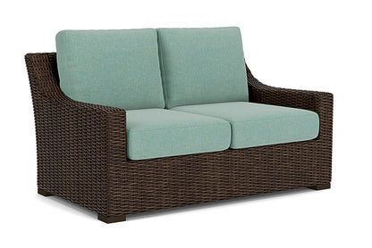 Lloyd Flanders - Mesa Loveseat In Pecan Finish With Pavian Pool Fabric - 2980500862045 view 1