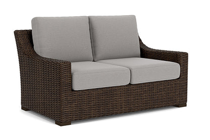 Lloyd Flanders - Mesa Loveseat In Pecan Finish With Remy Shadow Fabric - 2980500862004 view 1