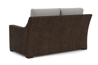 Lloyd Flanders - Mesa Loveseat In Pecan Finish With Remy Shadow Fabric - 2980500862004 view 2