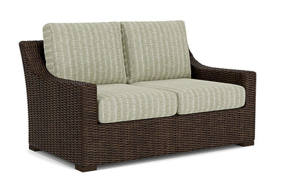 Lloyd Flanders - Mesa Loveseat In Pecan Finish With Romulo Laurel Fabric - 2980500862049 view 1