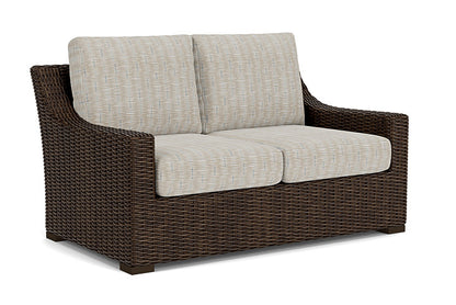 Lloyd Flanders - Mesa Loveseat In Pecan Finish With Romulo Mineral Fabric - 2980500862050 view 1