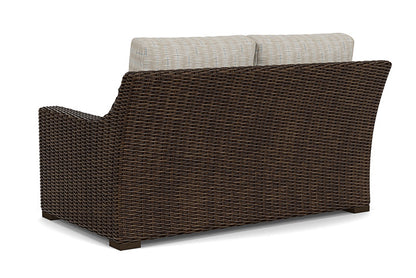 Lloyd Flanders - Mesa Loveseat In Pecan Finish With Romulo Mineral Fabric - 2980500862050 view 2