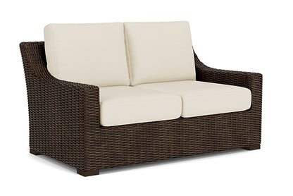 Lloyd Flanders - Mesa Loveseat In Pecan Finish With Sailcloth Sailor Fabric - 298050086434 view 1