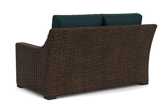 Lloyd Flanders - Mesa Loveseat In Pecan Finish With Sandberg Lagoon Fabric - 2980500862039 view 2