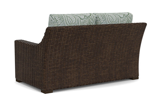 Lloyd Flanders - Mesa Loveseat In Pecan Finish With Sensibility Spring Fabric - 2980500862081 view 2
