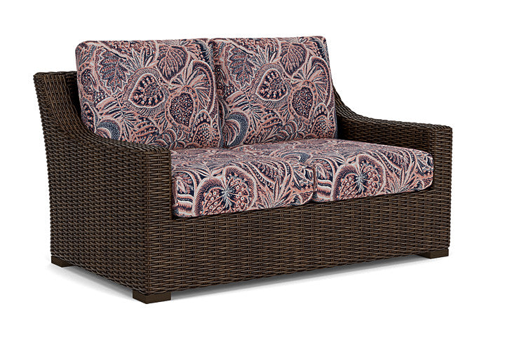 Lloyd Flanders - Mesa Loveseat In Pecan Finish With Sensiblity Splendor Fabric - 2980500862082 view 1
