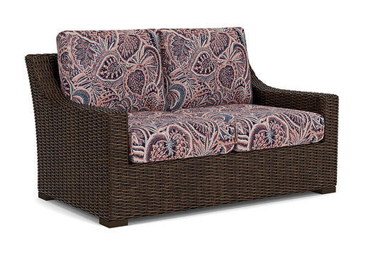 Lloyd Flanders - Mesa Loveseat In Pecan Finish With Sensiblity Splendor Fabric - 2980500862082 view 1