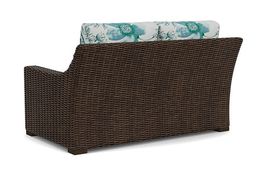 Lloyd Flanders - Mesa Loveseat In Pecan Finish With Serena Floral Mist Fabric - 2980500862078 view 2