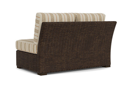 Lloyd Flanders - Mesa Right Arm Loveseat In Pecan Finish With Amber Waves Fabric - 2980510862044 view 2