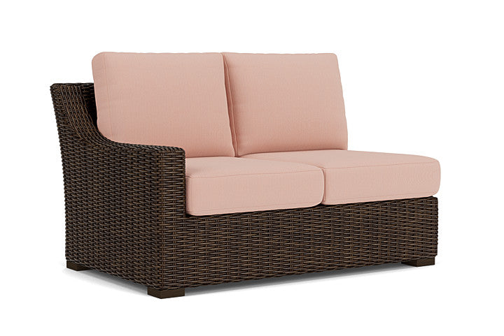 Lloyd Flanders - Mesa Right Arm Loveseat In Pecan Finish With Azulu Clay Fabric - 2980510862033 view 1