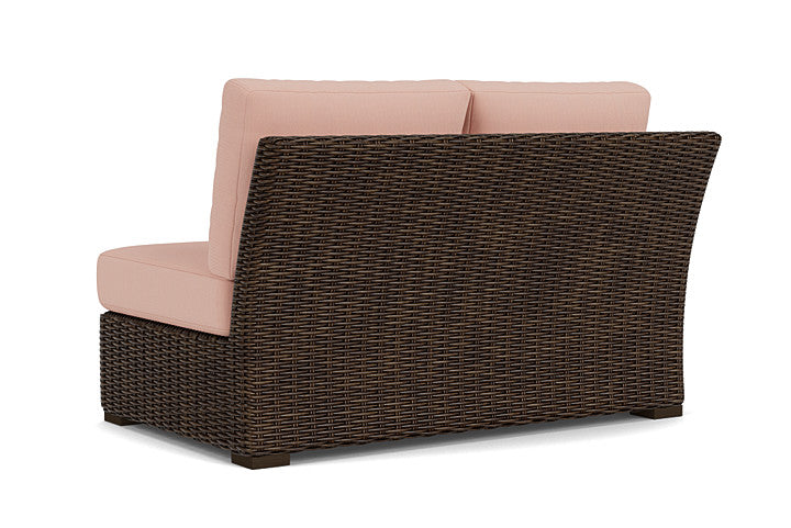 Lloyd Flanders - Mesa Right Arm Loveseat In Pecan Finish With Azulu Clay Fabric - 2980510862033 view 2