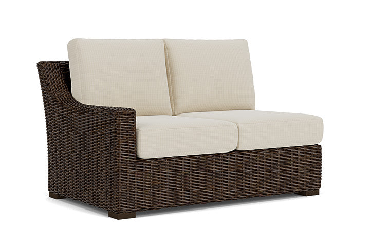 Lloyd Flanders - Mesa Right Arm Loveseat In Pecan Finish With Beach Natural Fabric - 2980510862005 view 1
