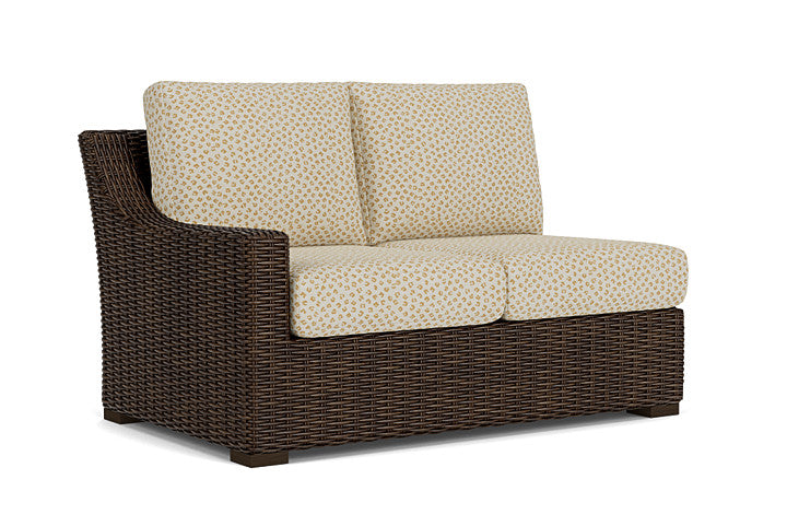 Lloyd Flanders - Mesa Right Arm Loveseat In Pecan Finish With Bebot Sisal Fabric - 2980510862048 view 1