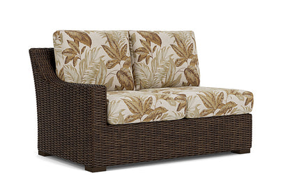Lloyd Flanders - Mesa Right Arm Loveseat In Pecan Finish With Botanic Willow Fabric - 298051086164 view 1