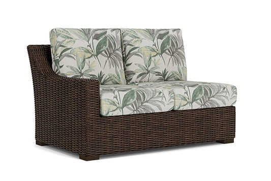 Lloyd Flanders - Mesa Right Arm Loveseat In Pecan Finish With Calidora Mist Fabric - 298051086094 view 1