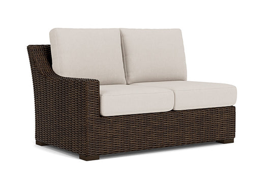 Lloyd Flanders - Mesa Right Arm Loveseat In Pecan Finish With Canvas Canvas Fabric - 298051086319 view 1