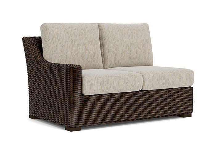 Lloyd Flanders - Mesa Right Arm Loveseat In Pecan Finish With Charlotte Sparrow Fabric - 298051086183 view 1