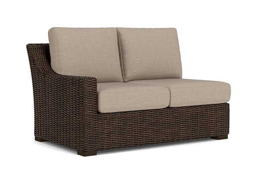 Lloyd Flanders - Mesa Right Arm Loveseat In Pecan Finish With Demo Oatmeal Fabric - 298051086080 view 1