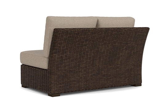 Lloyd Flanders - Mesa Right Arm Loveseat In Pecan Finish With Demo Oatmeal Fabric - 298051086080 view 2