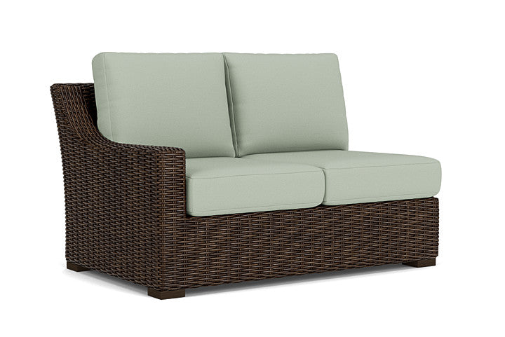 Lloyd Flanders - Mesa Right Arm Loveseat In Pecan Finish With Fife Aruba Fabric - 298051086748 view 1