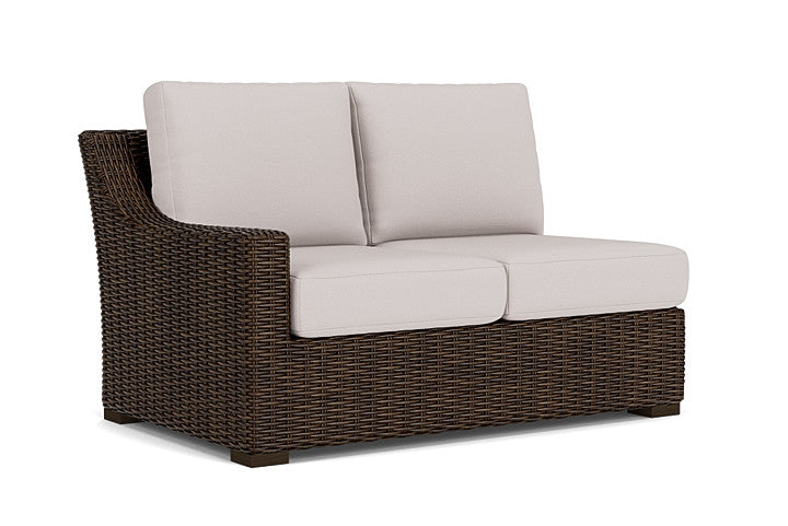 Lloyd Flanders - Mesa Right Arm Loveseat In Pecan Finish With Fife Fog Fabric - 298051086181 view 1