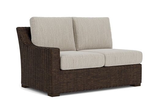 Lloyd Flanders - Mesa Right Arm Loveseat In Pecan Finish With Friendly Flax Fabric - 2980510862026 view 1