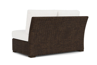 Lloyd Flanders - Mesa Right Arm Loveseat In Pecan Finish With Friendly Natural Fabric - 2980510862042 view 2