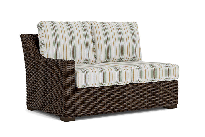 Lloyd Flanders - Mesa Right Arm Loveseat In Pecan Finish With Jansen Eucalyptus Fabric - 2980510862061 view 1