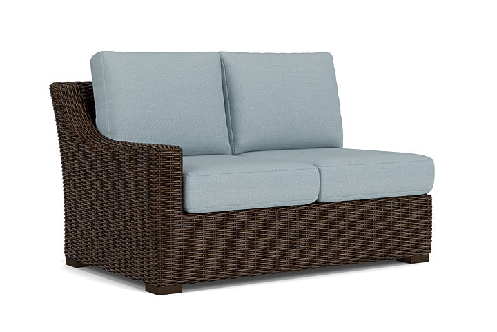 Lloyd Flanders - Mesa Right Arm Loveseat In Pecan Finish With Kadogo Lake Fabric - 2980510862041 view 1