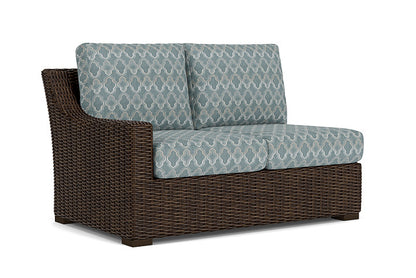 Lloyd Flanders - Mesa Right Arm Loveseat In Pecan Finish With Luna Mist Fabric - 2980510862070 view 1