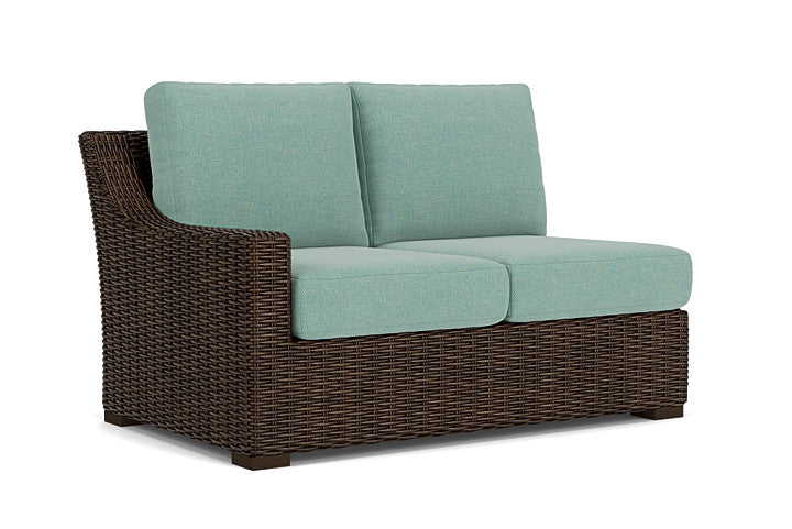 Lloyd Flanders - Mesa Right Arm Loveseat In Pecan Finish With Pavian Pool Fabric - 2980510862045 view 1
