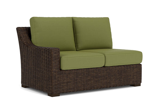 Lloyd Flanders - Mesa Right Arm Loveseat In Pecan Finish With Reflections Grass Fabric - 2980510862051 view 1